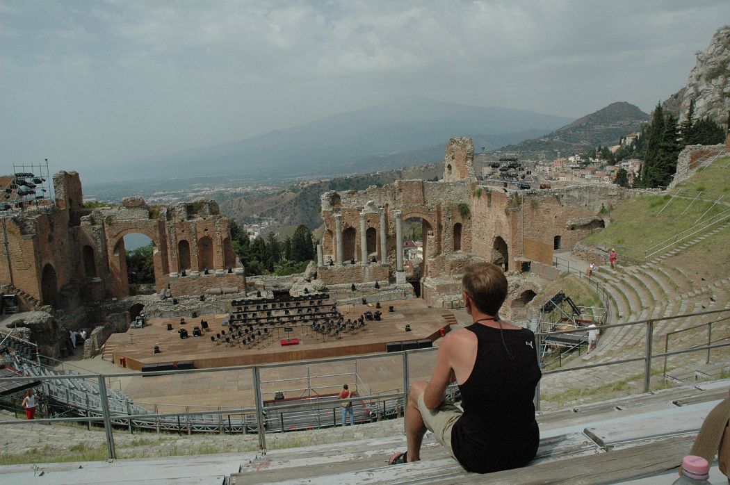 DSC_0235.JPG - Amfiteatret i Taormina