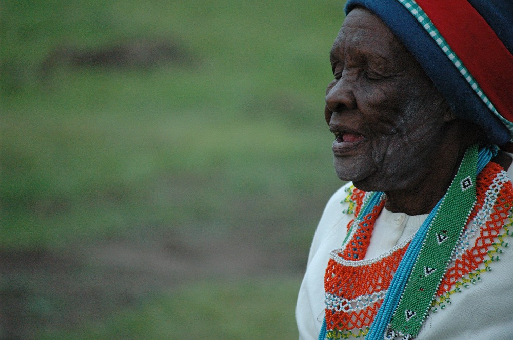 DSC_0017.JPG - Mama Tofu - 89 år gammel og jævnaldrende med Nelson Mandela.